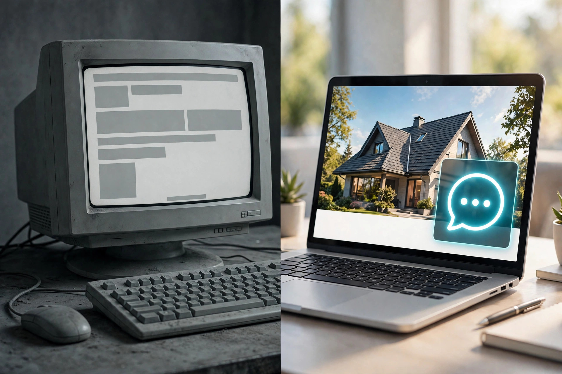 Roofing chatbot vs generic chatbot comparison — purpose-built wins for roofers